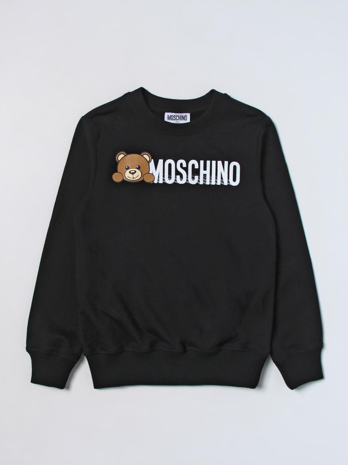 MOSCHINO PULLOVER: Pullover kinder Moschino Kid, Schwarz - Img 1