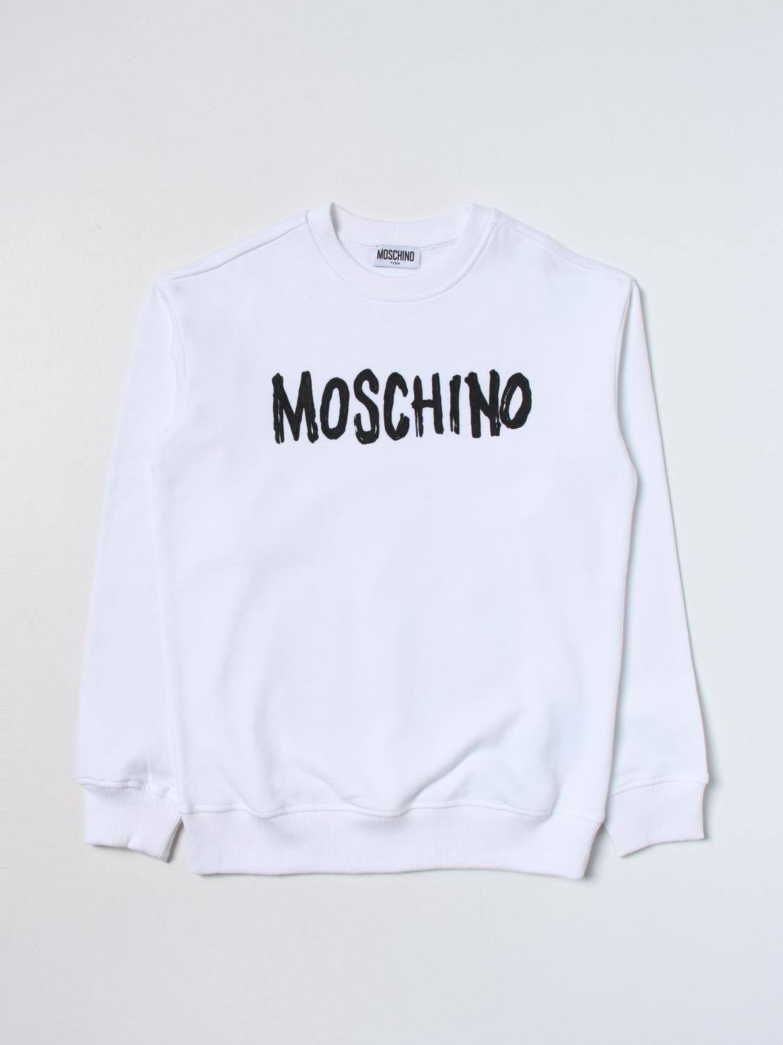 MOSCHINO セーター: セーター ボーイ Moschino Kid, ホワイト - Img 1