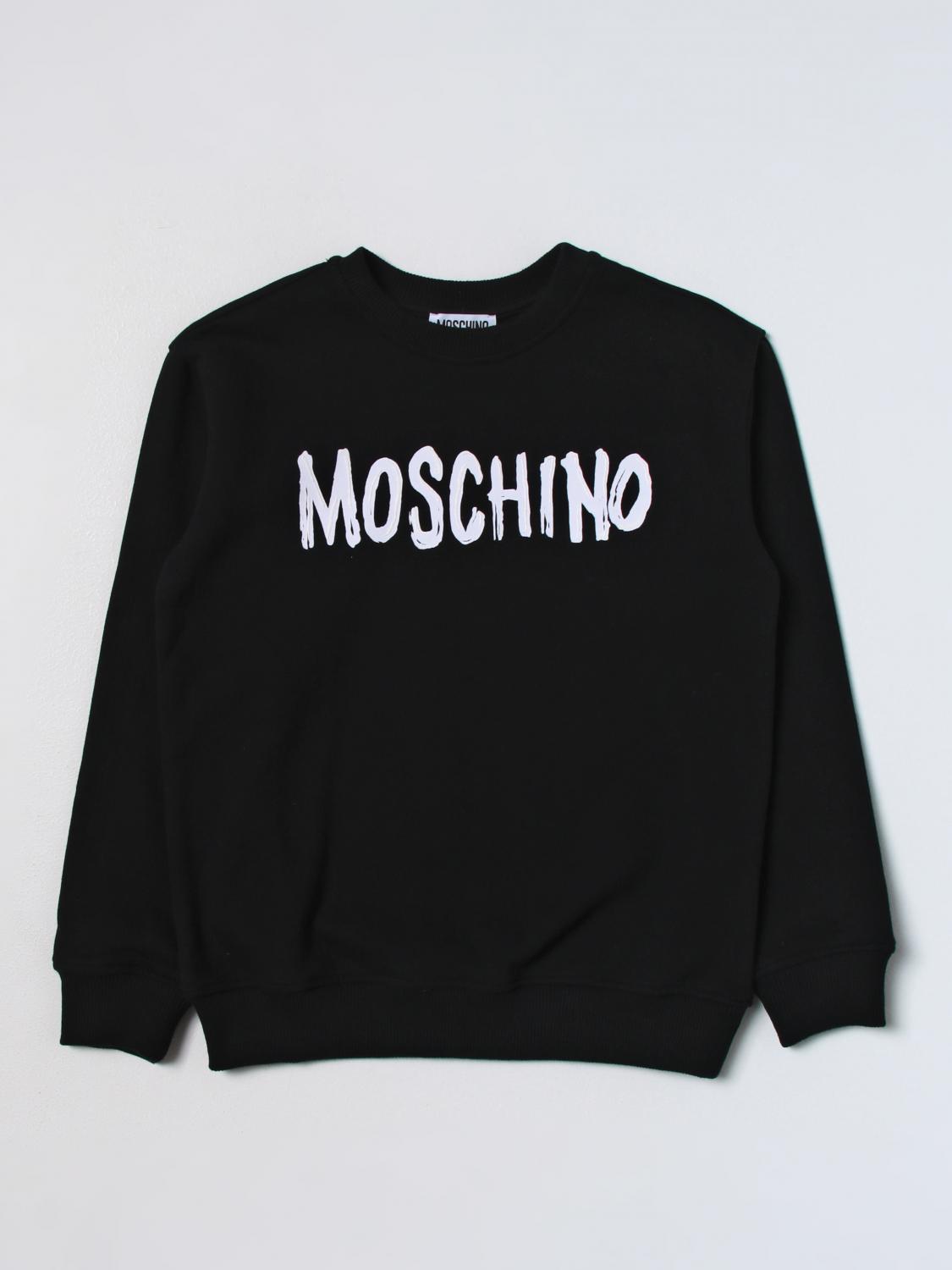 MOSCHINO PULLOVER: Pullover kinder Moschino Kid, Schwarz - Img 1