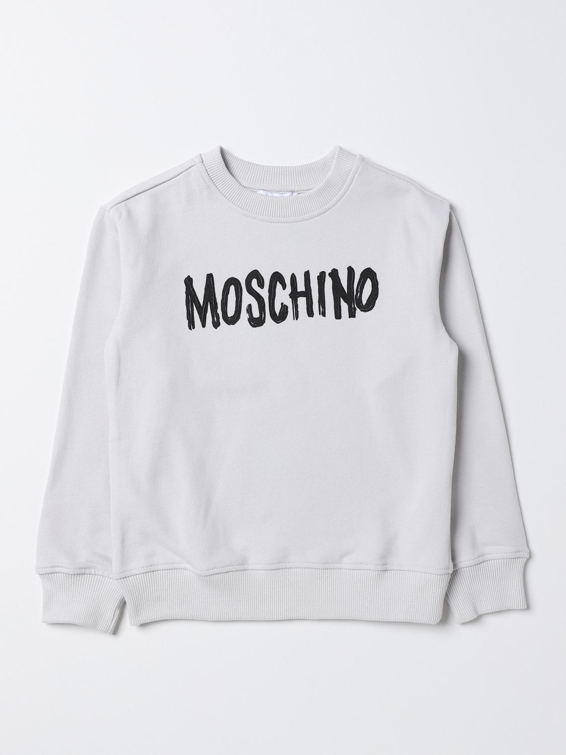 MOSCHINO PULLOVER: Pullover kinder Moschino Kid, Grau 1 - Img 1