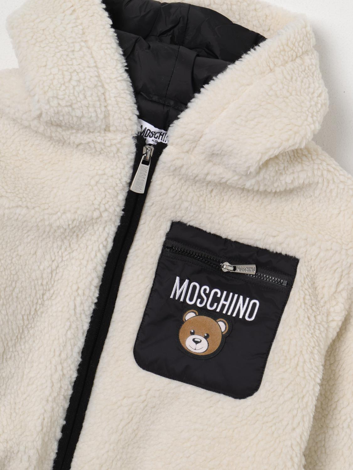 Moschino Jacket kids Kid - Yellow Cream | HUA004LIA18 | GIGLIO.COM