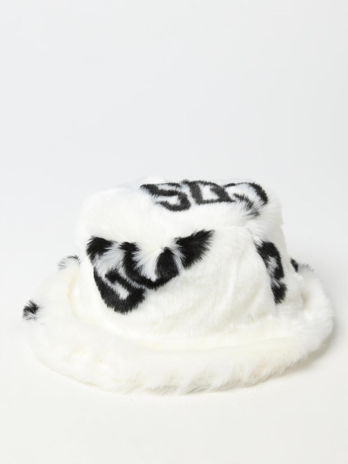 GCDS HAT: Hat woman GCDS, White - Img 2
