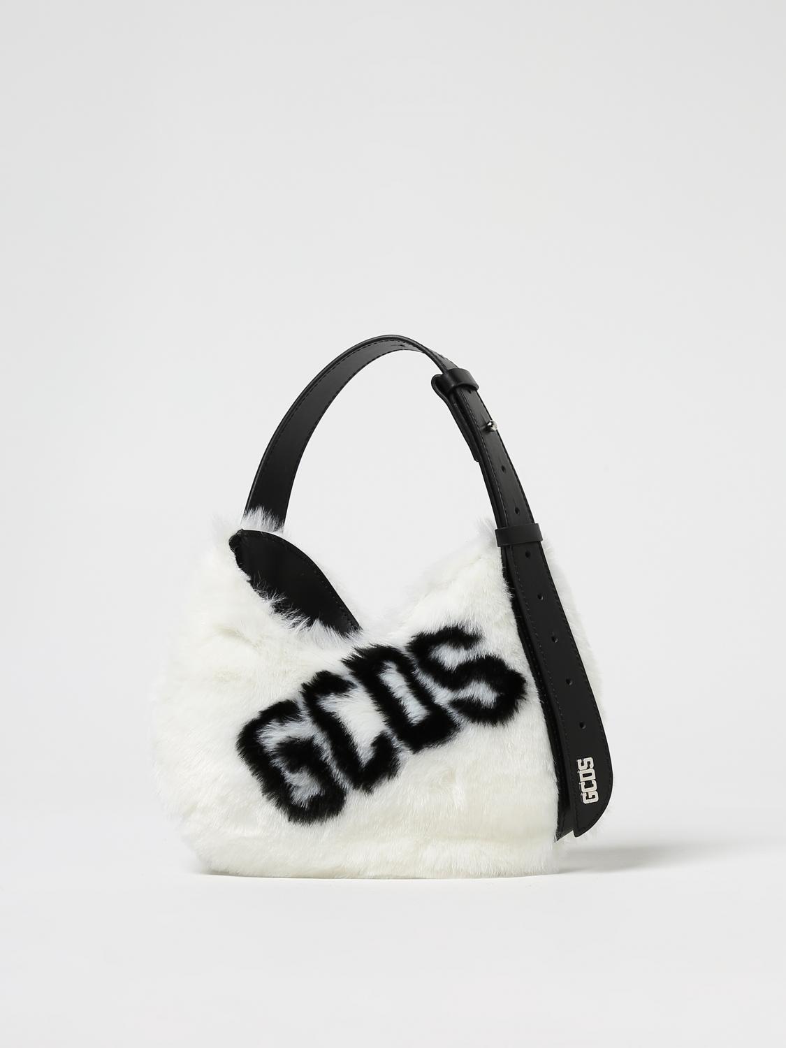 GCDS SHOULDER BAG: Shoulder bag woman GCDS, White - Img 1
