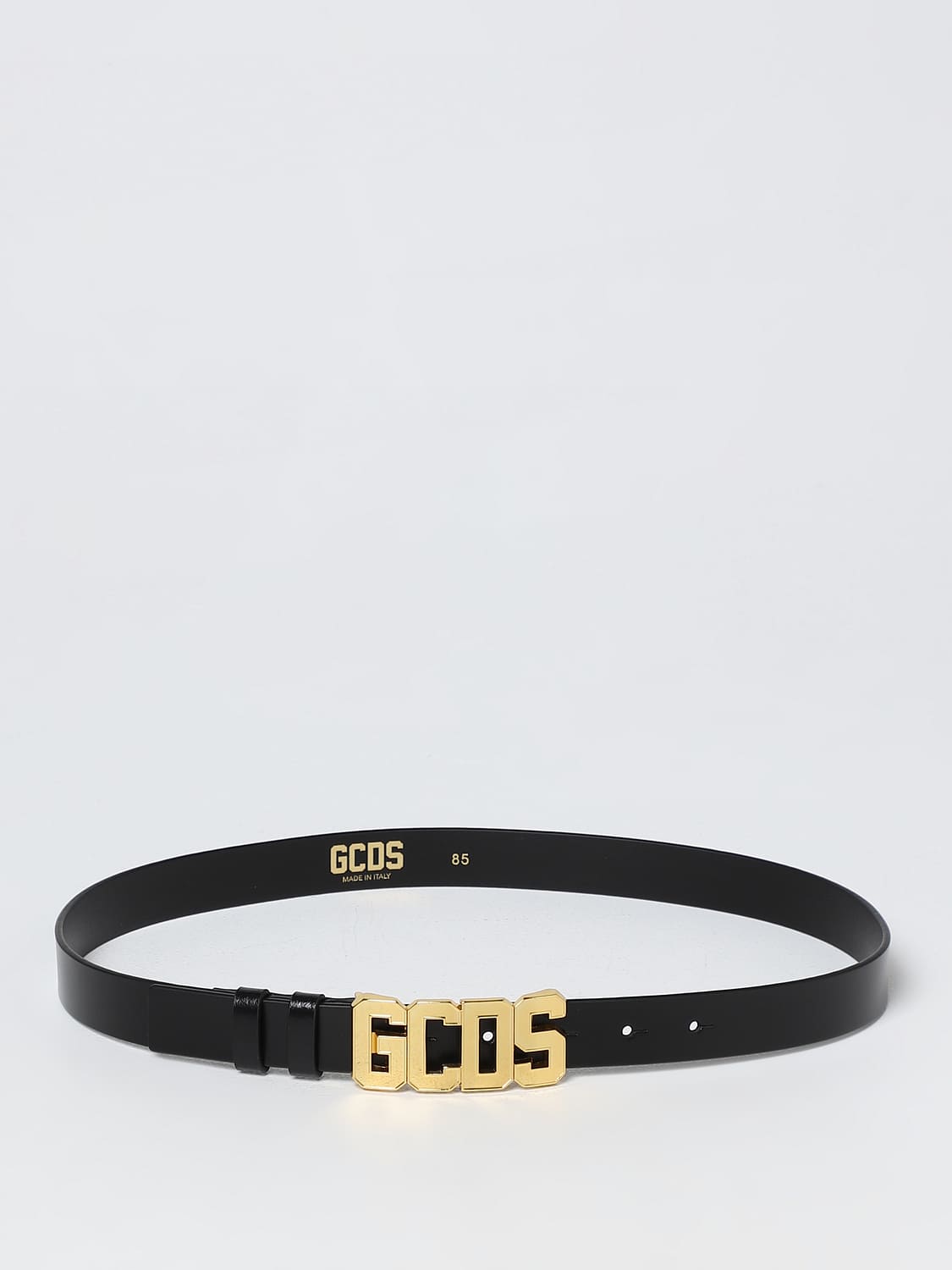 GCDS belt GCDS logo-plaque Belt | Black | FARFETCH main image 4