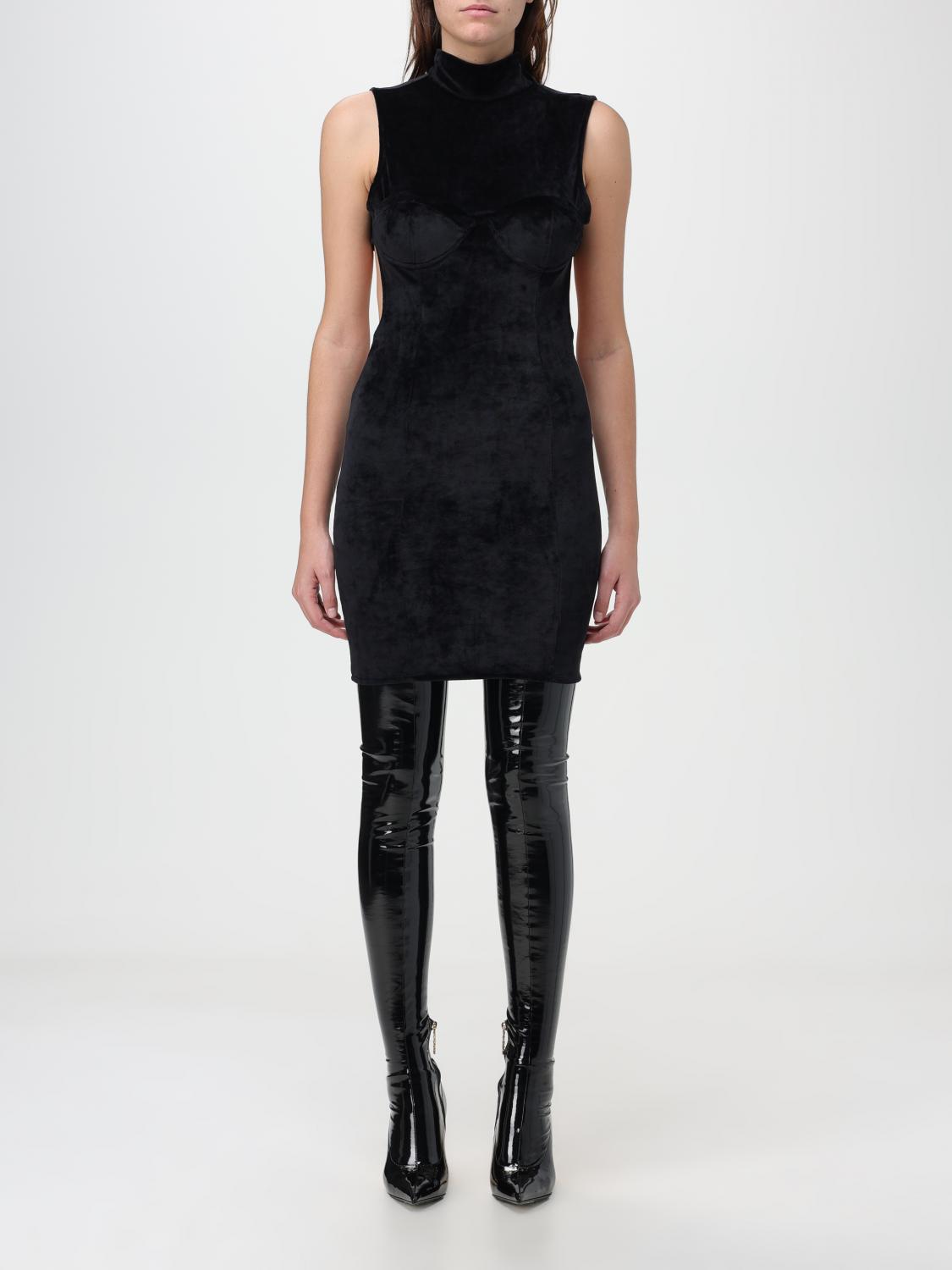 GCDS KLEID: Kleid damen GCDS, Schwarz - Img 1