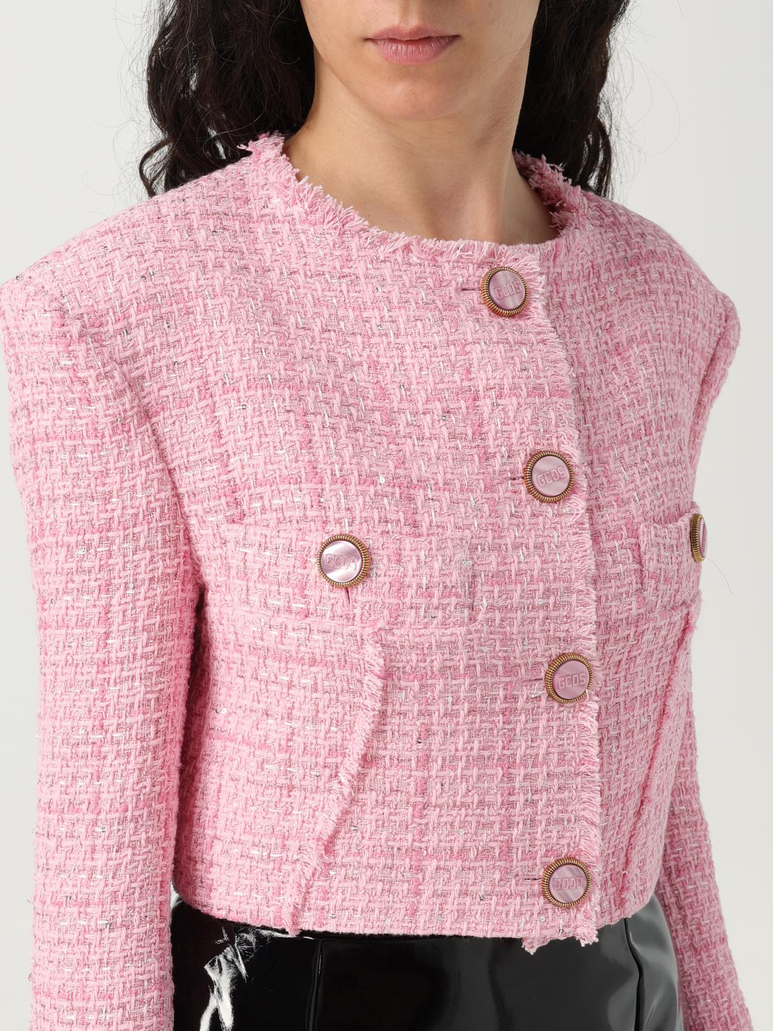 GCDS BLAZER: Blazer damen GCDS, Pink - Img 5