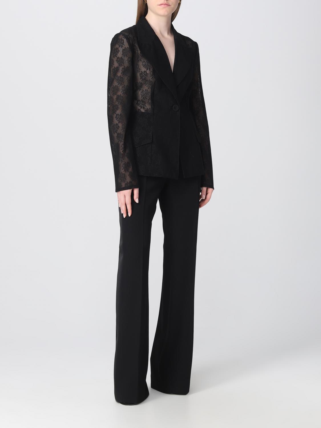 パンツ Moschino SS25 VIRGIN WOOL PANTS (03010517 0020) MOSCHINO COUTURE: pants in virgin wool - Black | Moschino