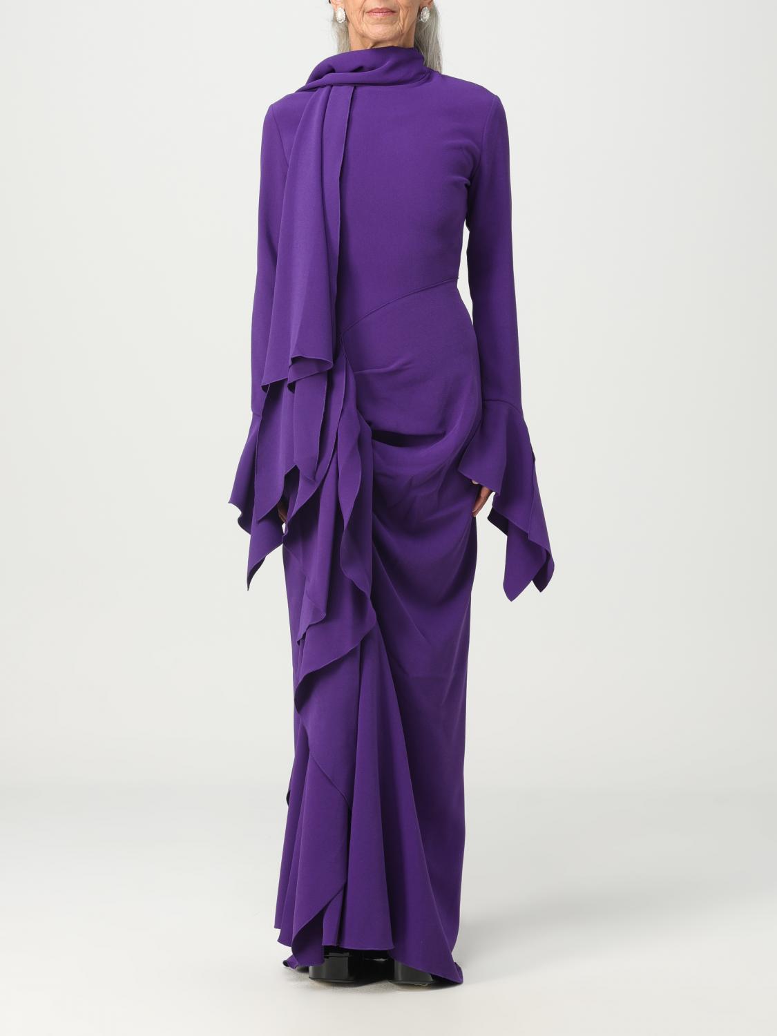 ワンピース SOLACE LONDON Woman Dress Violet OS36035 AMETHYST Solace London Outlet: Dress woman - Violet | Solace London