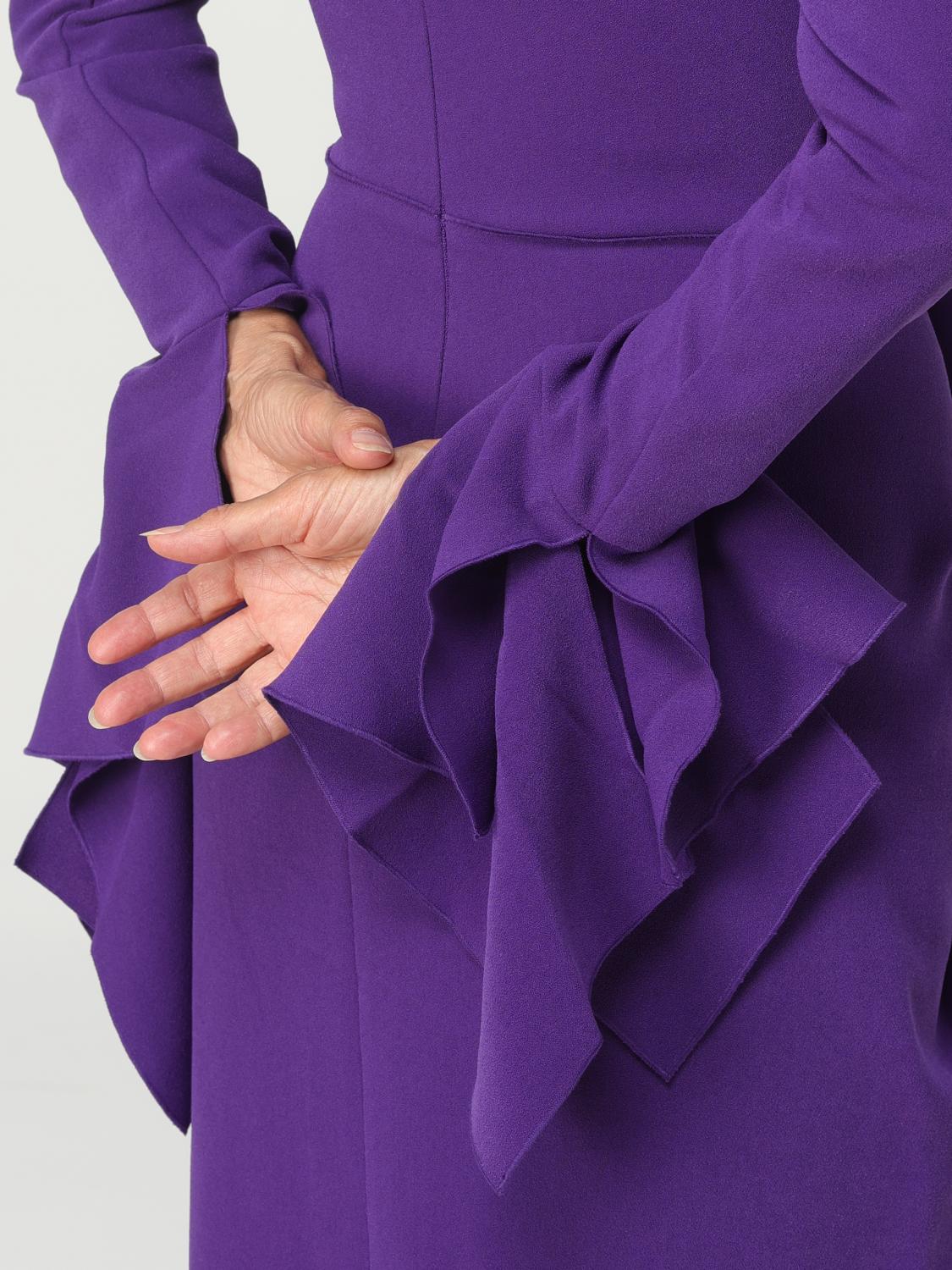 ワンピース SOLACE LONDON Woman Dress Violet OS36035 AMETHYST Rent Solace Purple Dress | By Rotation UK