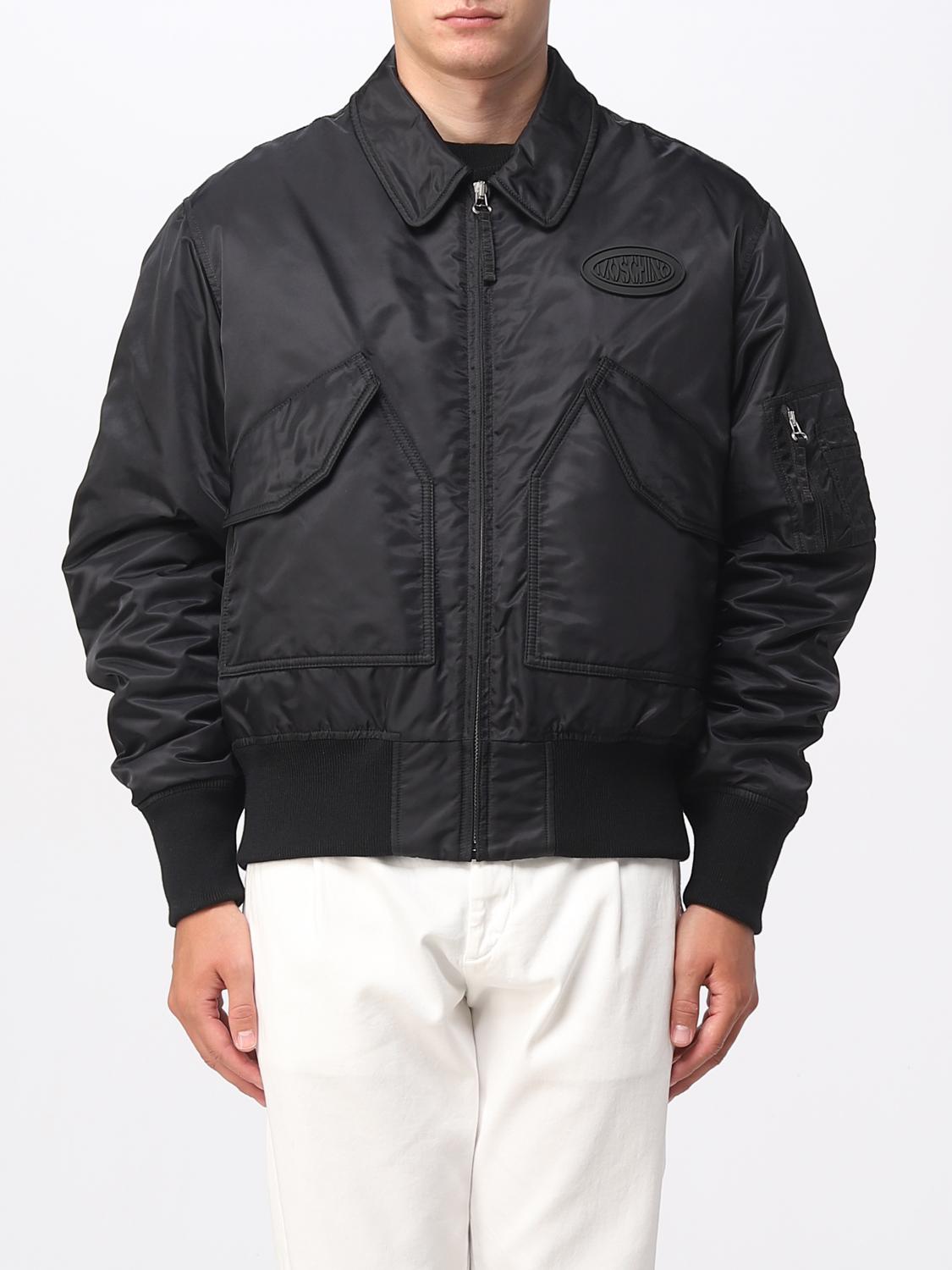 Moschino Couture bomber jacket in nylon - Black | 06027015