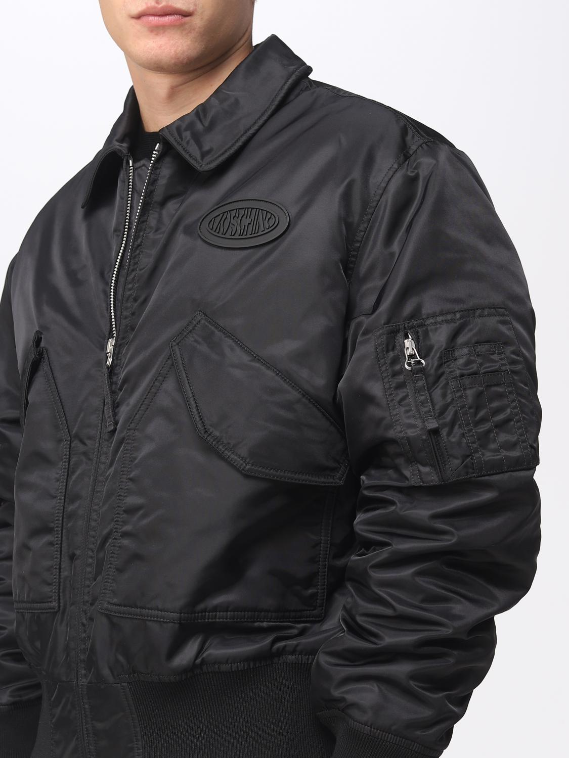 Moschino Couture bomber jacket in nylon - Black | 06027015
