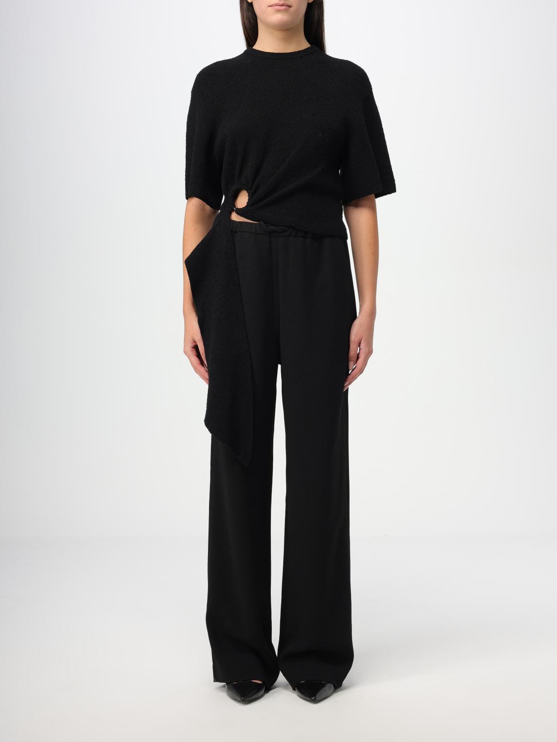 NANUSHKA TOP: Top e bluse donna Nanushka, Nero - Img 1