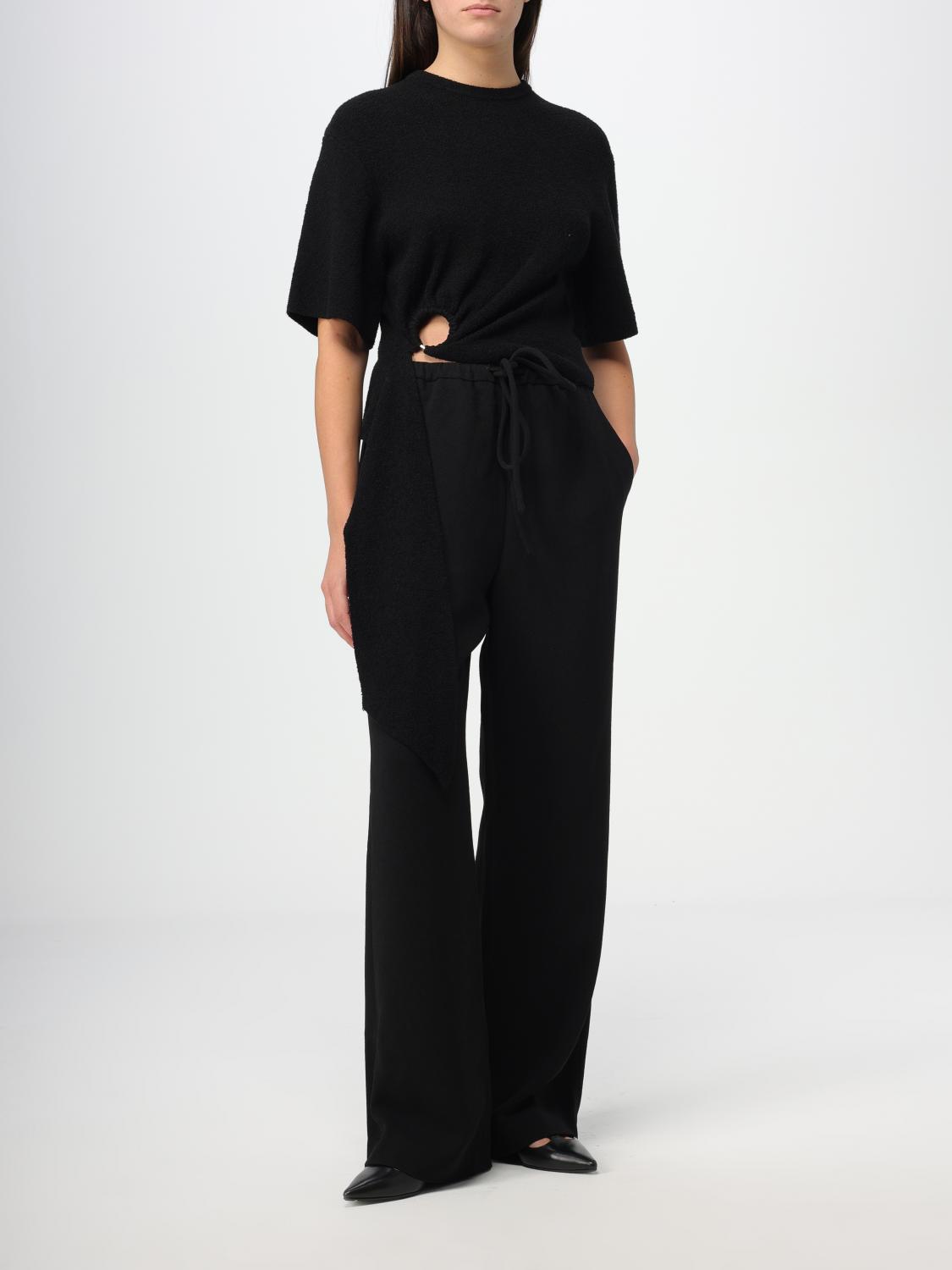 NANUSHKA TOP: Top e bluse donna Nanushka, Nero - Img 2