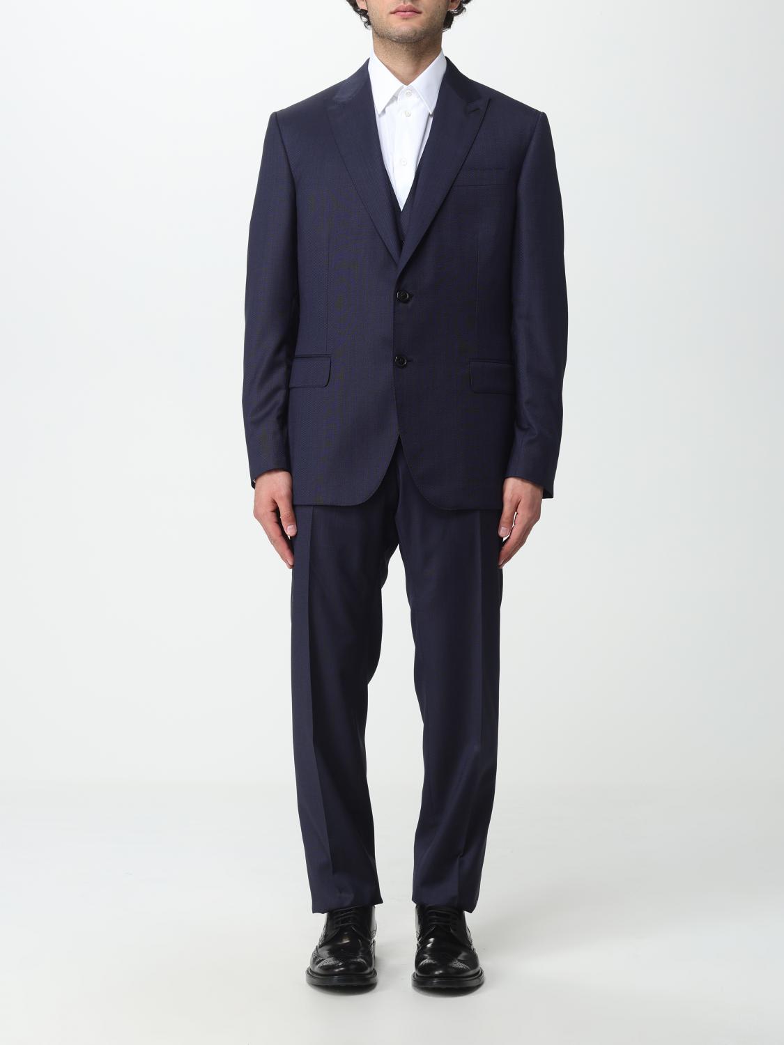 BRIONI 西服套装: 西服套装 男士 Brioni, 蓝色 - Img 1