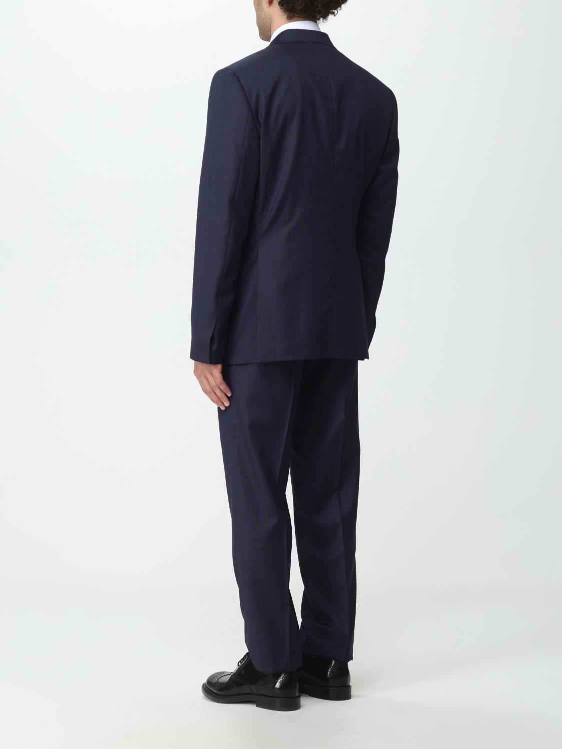 BRIONI 西服套装: 西服套装 男士 Brioni, 蓝色 - Img 3