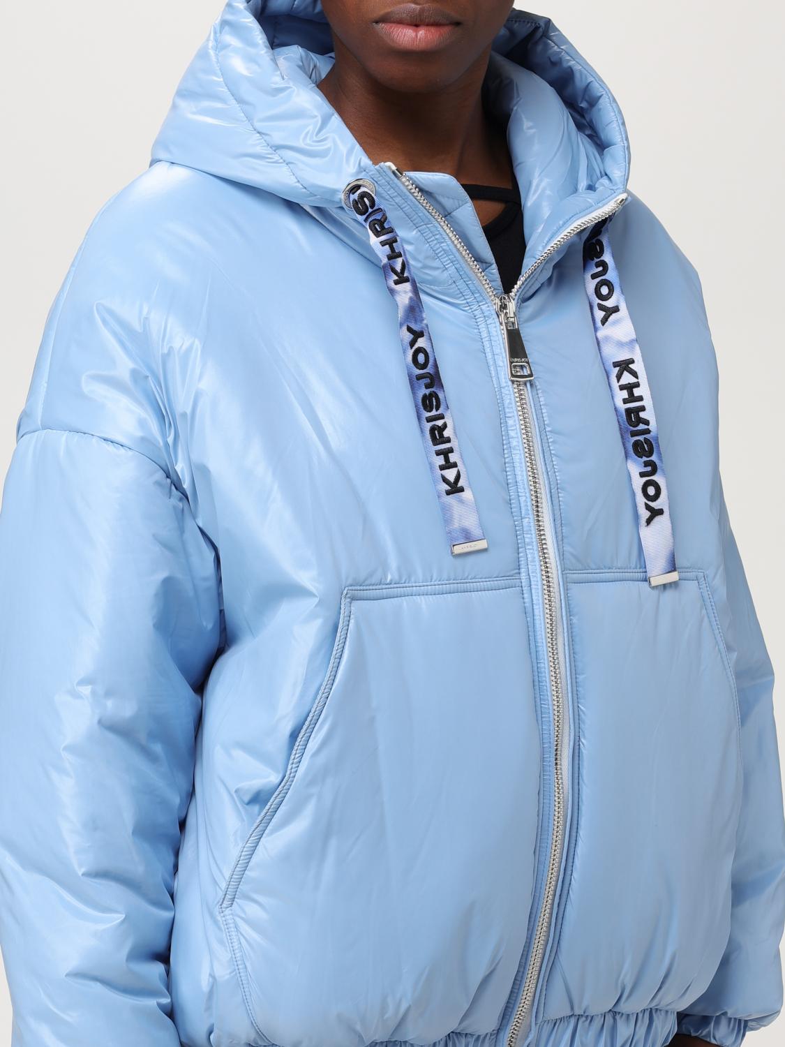 KHRISJOY: Jacket woman - Gnawed Blue | Khrisjoy jacket