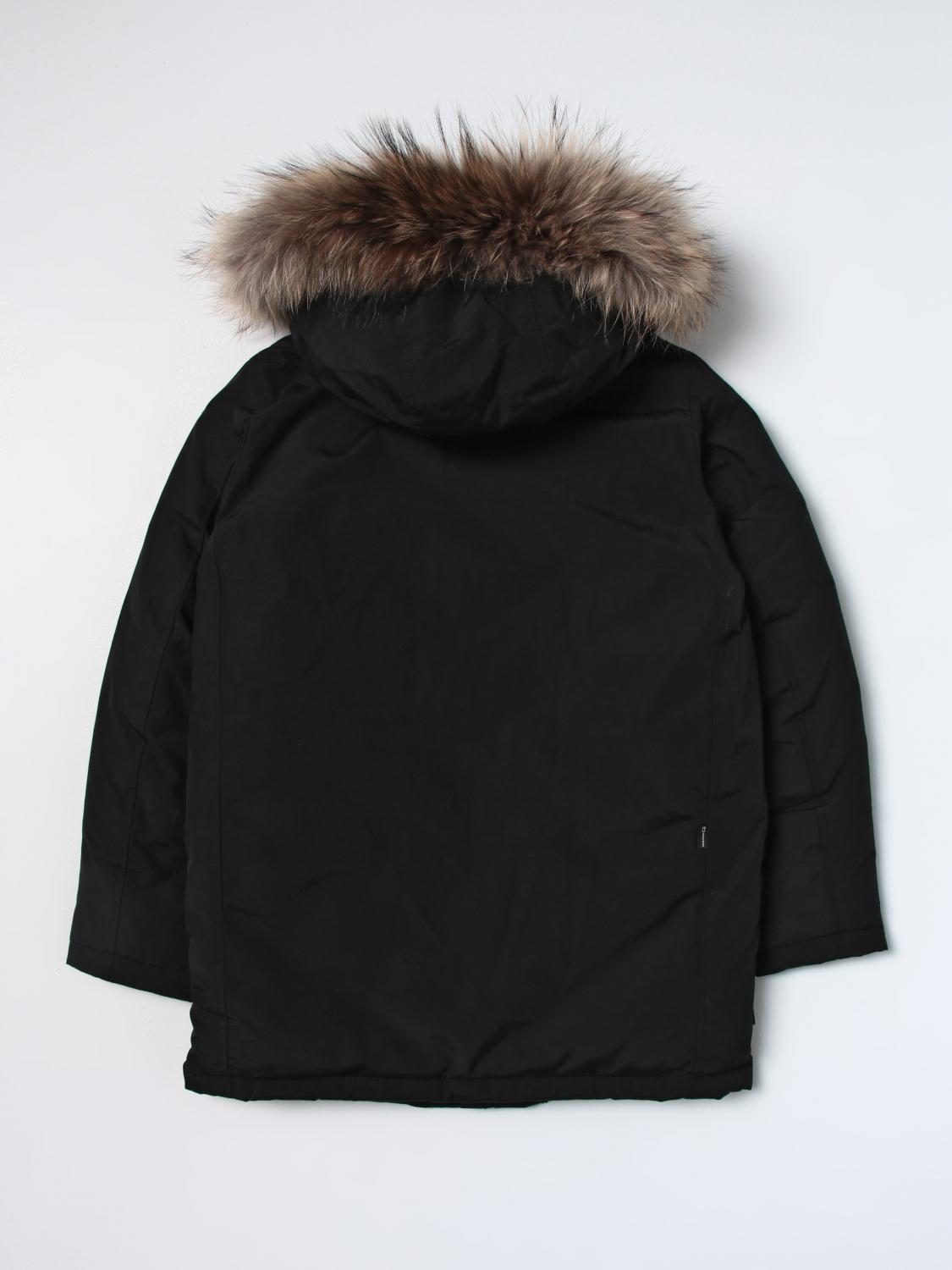 WOOLRICH JACKET: Jacket kids Woolrich, Black - Img 2