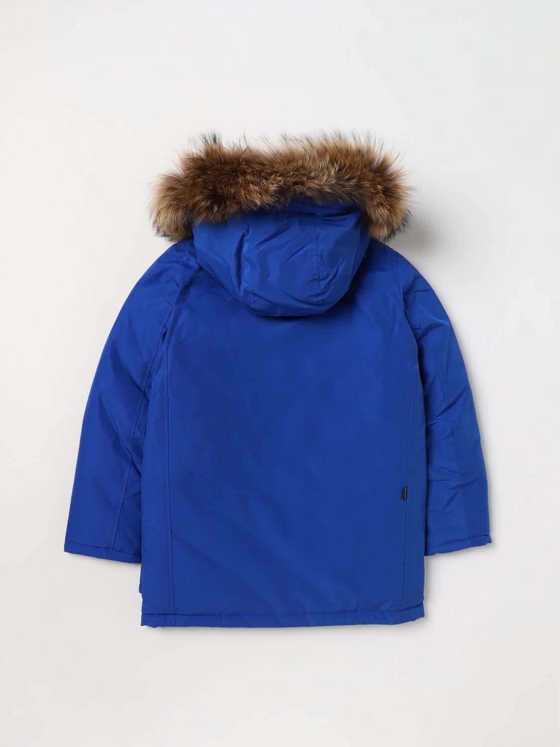 WOOLRICH ジャケット: ジャケット ボーイ Woolrich, ブルー 1 - Img 2