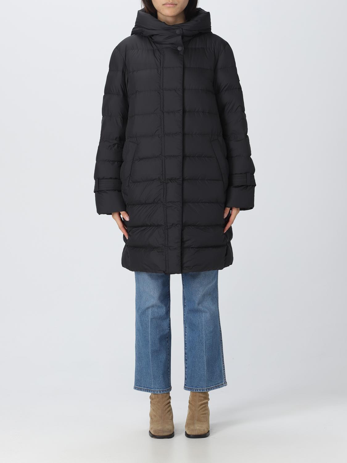 Woolrich Blu Cotton Women's Jacket