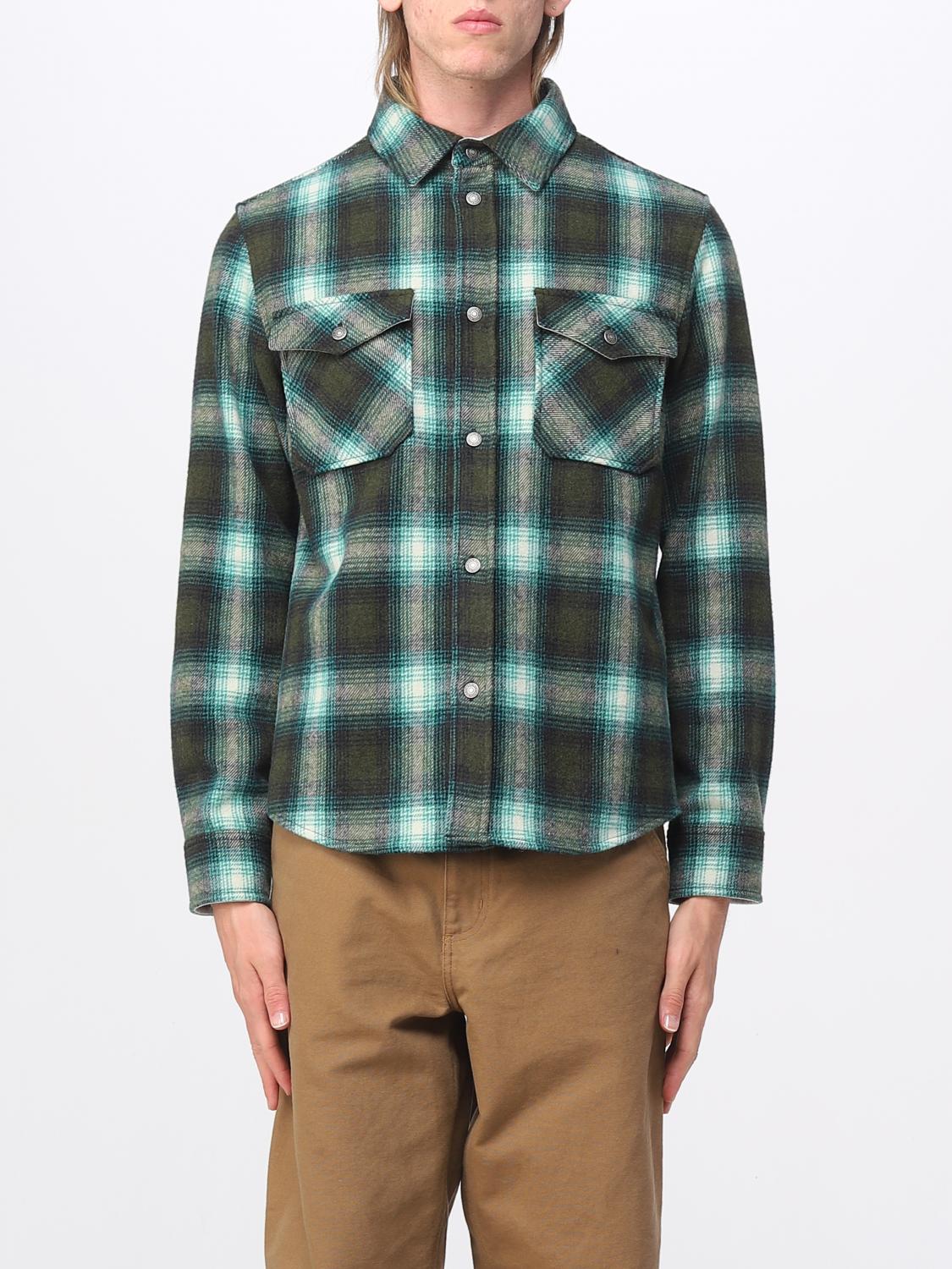 WOOLRICH SHIRT: Shirt men Woolrich, Green - Img 1