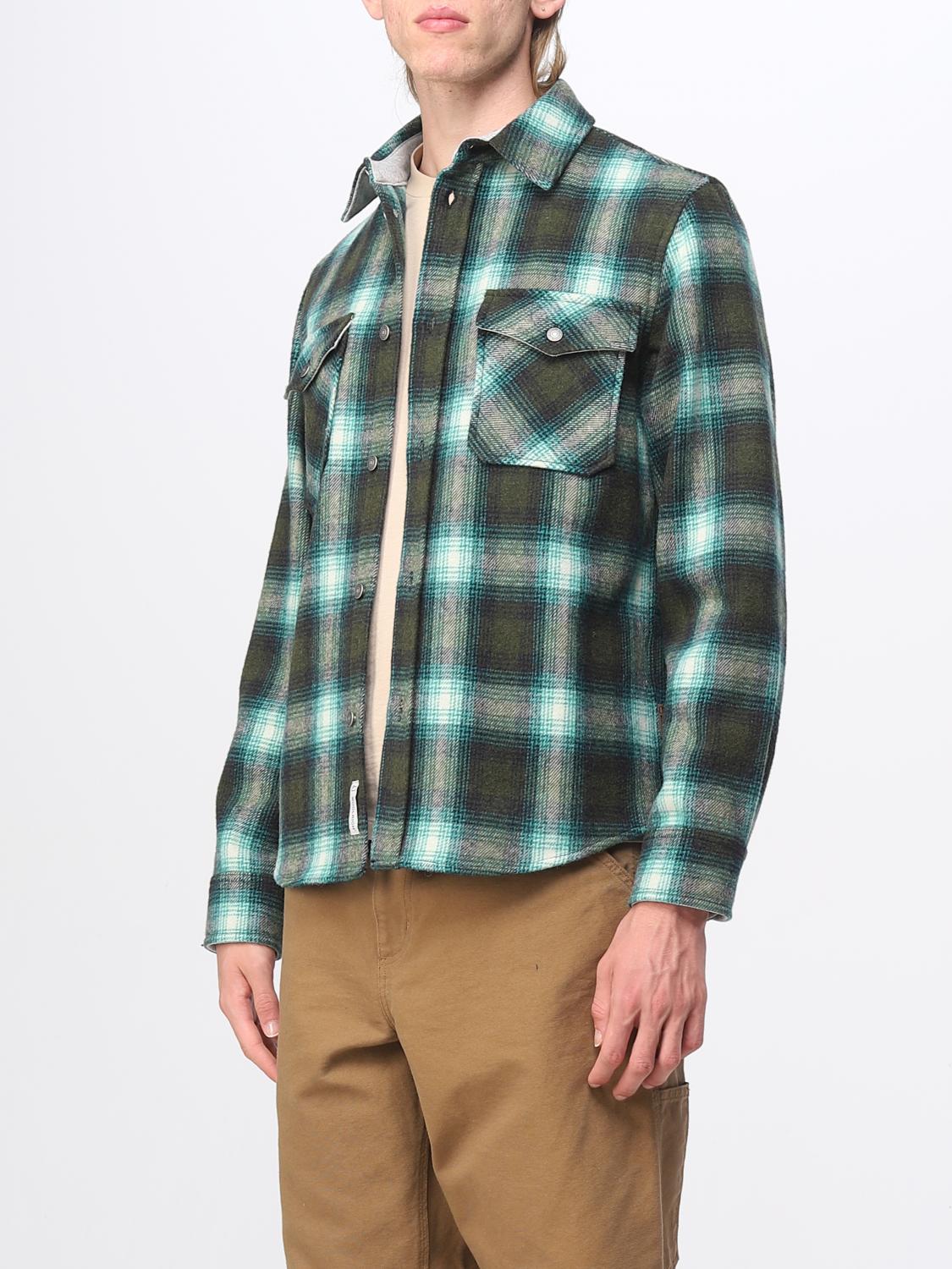 WOOLRICH SHIRT: Shirt men Woolrich, Green - Img 3