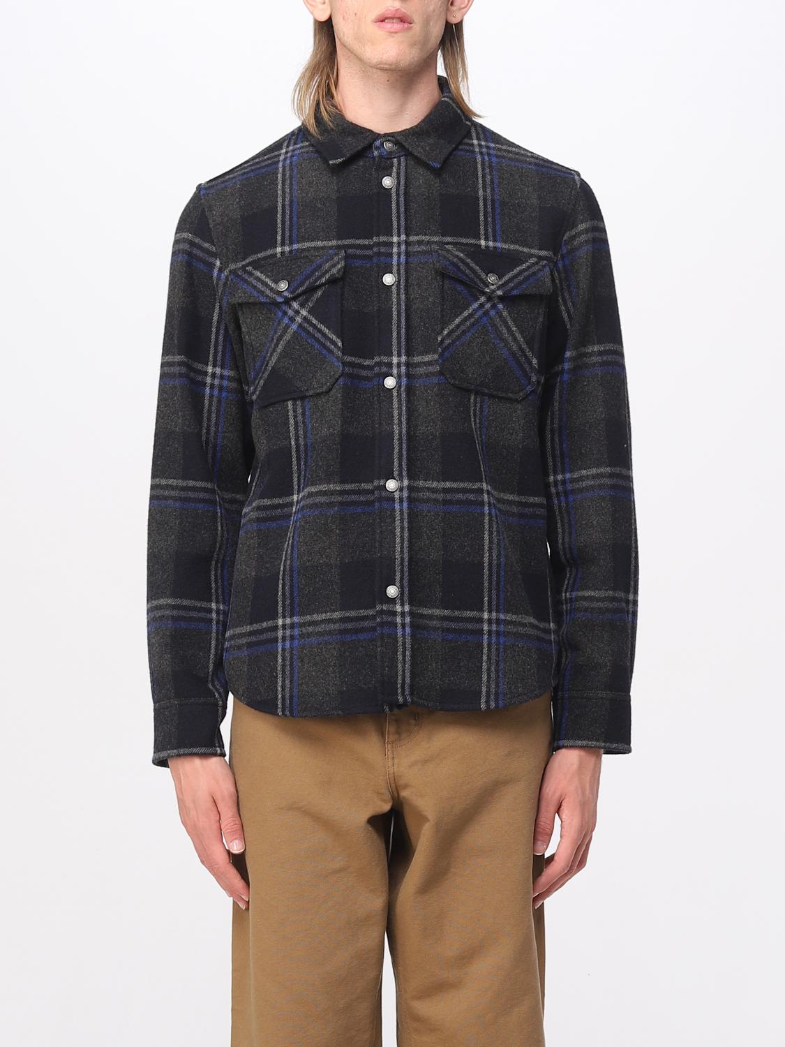 WOOLRICH CAMISA: Camisa hombre Woolrich, Gris - Img 1