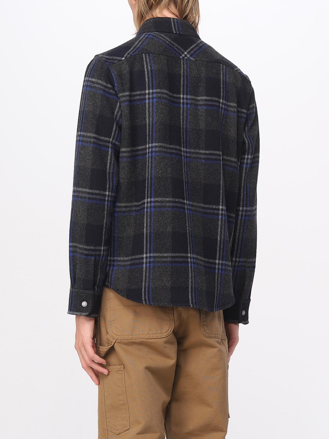 WOOLRICH CAMISA: Camisa hombre Woolrich, Gris - Img 2
