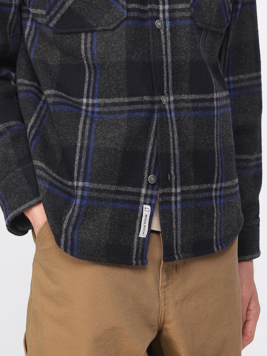 WOOLRICH CAMISA: Camisa hombre Woolrich, Gris - Img 4