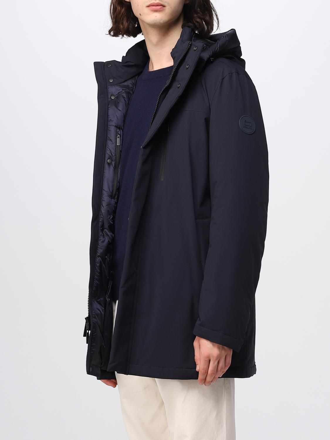 WOOLRICH 재킷: 재킷 남성 Woolrich, 블루 - Img 3