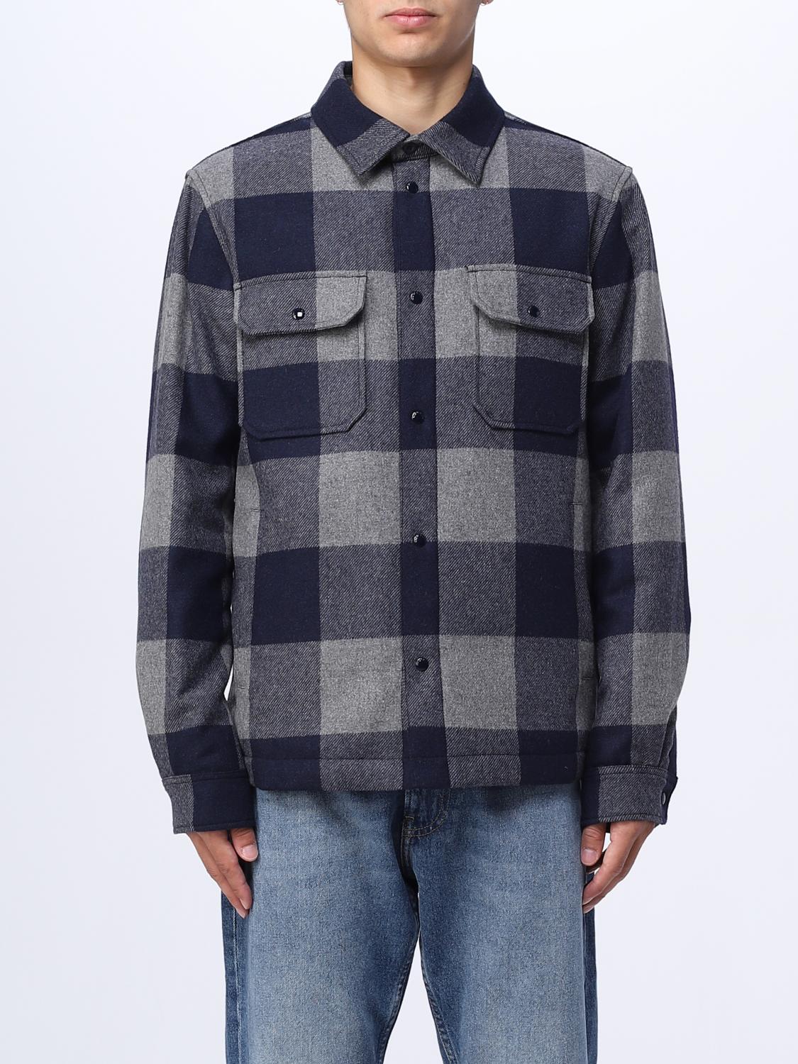 WOOLRICH シャツ: シャツ メンズ Woolrich, ブルー - Img 1
