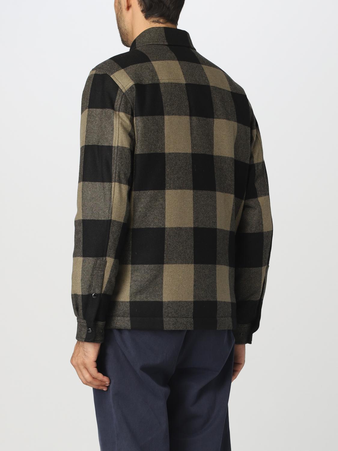 WOOLRICH CAMICIA: Camicia Alaskan Woolrich in misto lana imbottita, Verde - Img 2