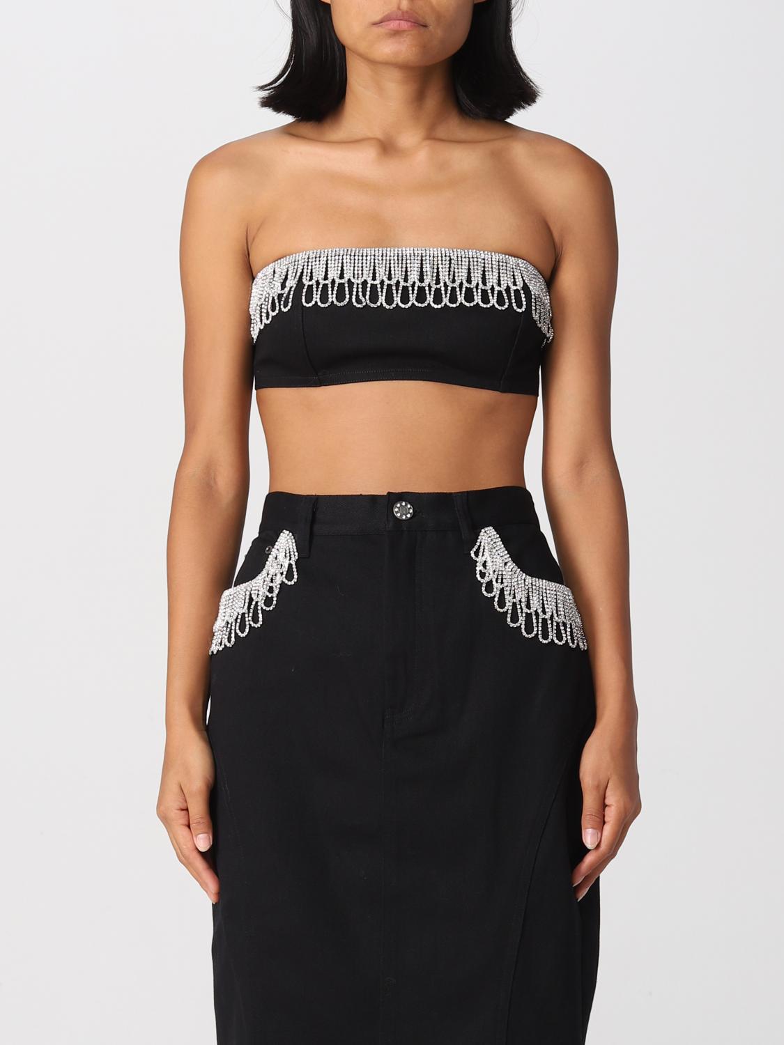 ROTATE TOP: Top femme Rotate, Noir - Img 1