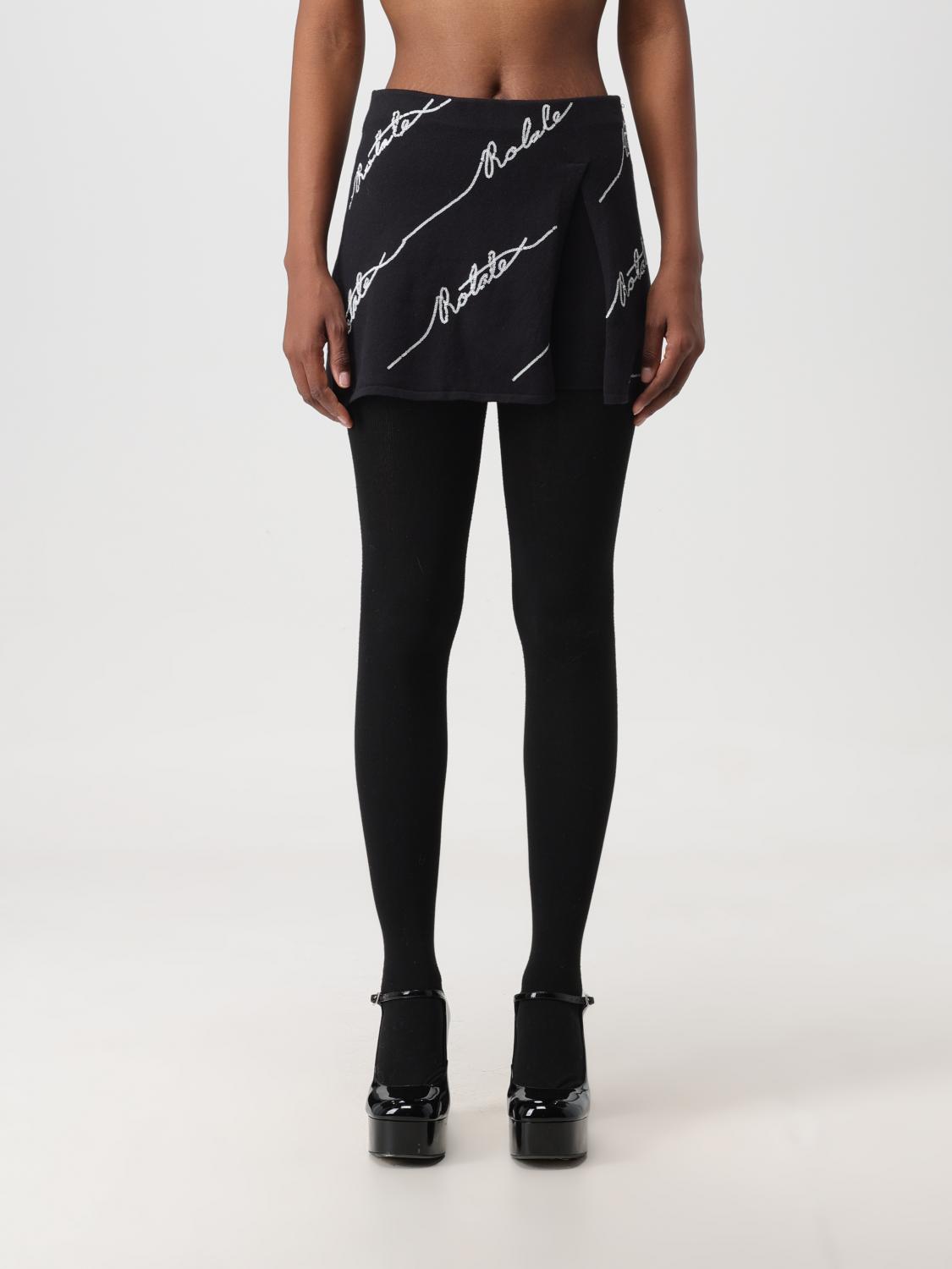 スカート ROTATE Woman Skirt Black 110111100 19-4004 Rotate Outlet: Skirt woman - Black 1 | Rotate skirt
