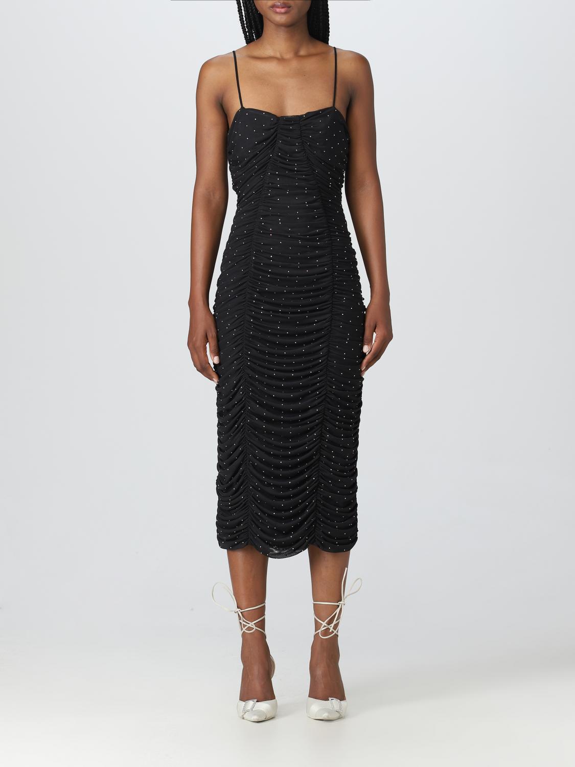 ROTATE DRESS: Dress woman Rotate, Black - Img 1