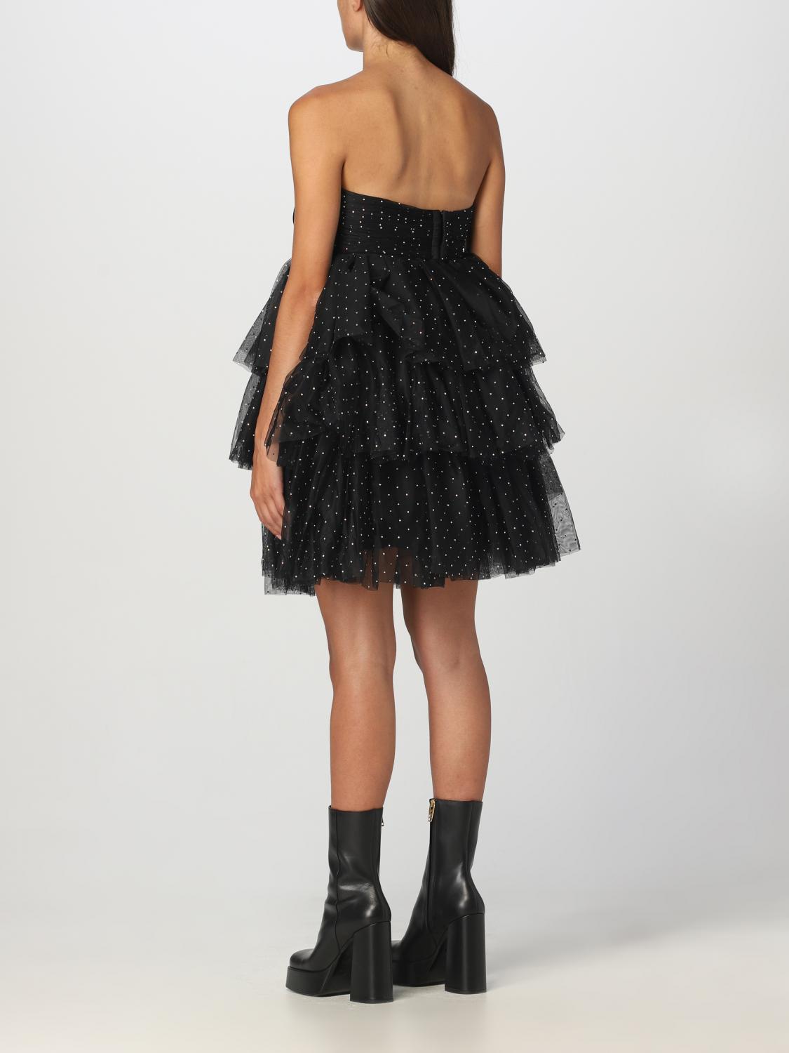 ROTATE DRESS: Dress woman Rotate, Black - Img 2