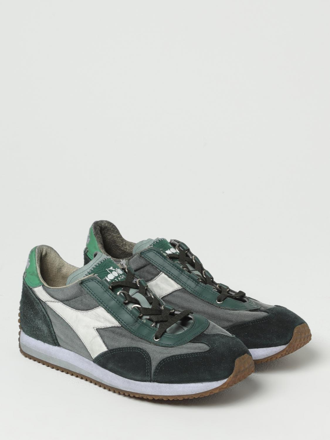 DIADORA HERITAGE BASKETS: Baskets homme Diadora Heritage, Vert - Img 2