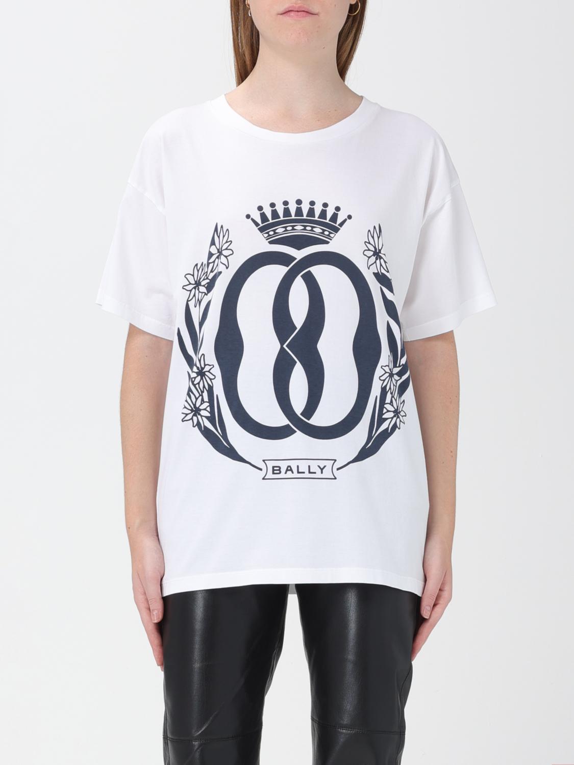 BALLY CAMISETA: Camiseta mujer Bally, Blanco - Img 1