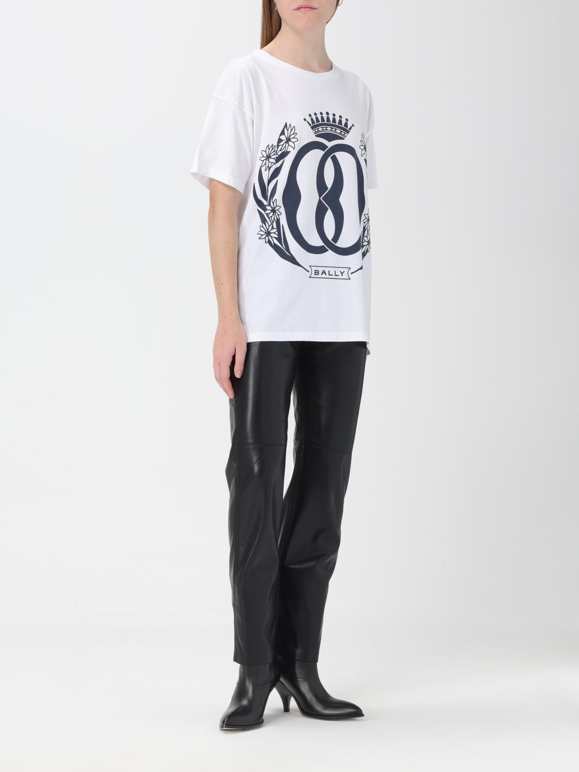 BALLY CAMISETA: Camiseta mujer Bally, Blanco - Img 2