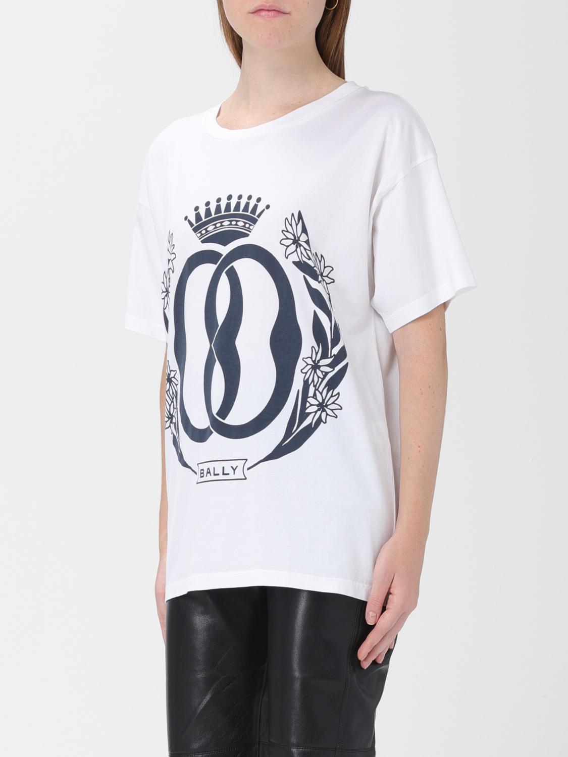BALLY CAMISETA: Camiseta mujer Bally, Blanco - Img 4