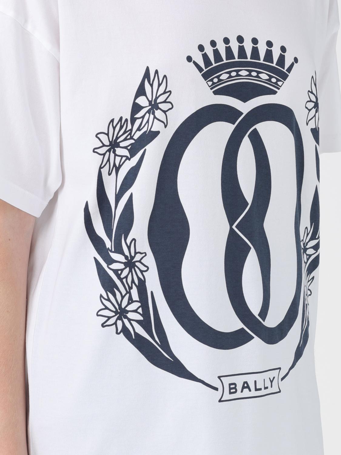 BALLY CAMISETA: Camiseta mujer Bally, Blanco - Img 5