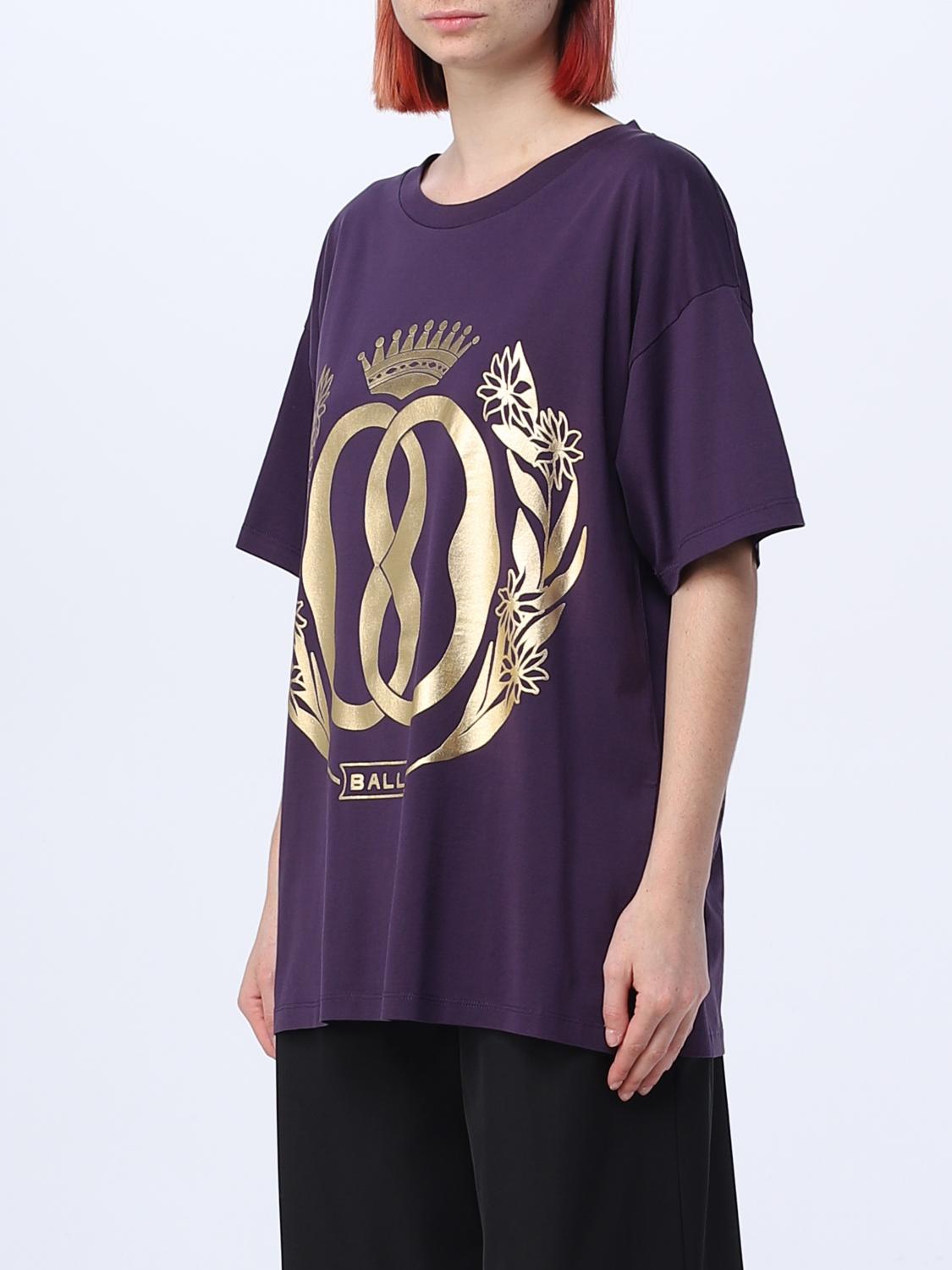 BALLY CAMISETA: Camiseta mujer Bally, Rojo - Img 3