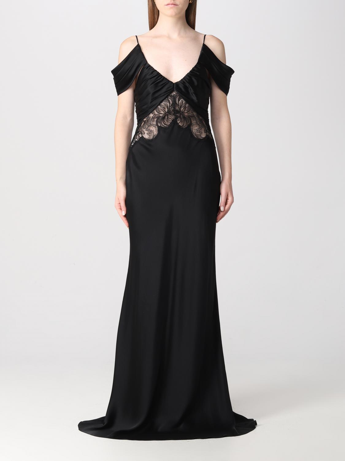 one sleeve formal dress Draped-Sleeve Long Gown with Shoulder Homemade Zesty Italian Salad Color:Black, Red newparadisefor2