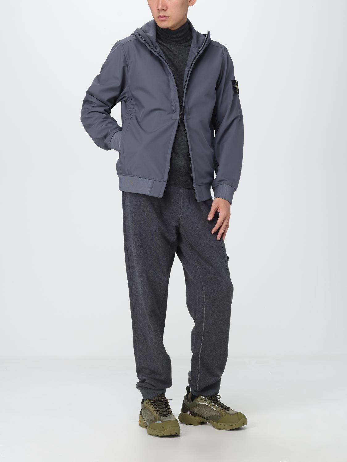 STONE ISLAND ジャケット: ジャケット メンズ Stone Island, グレー - Img 2