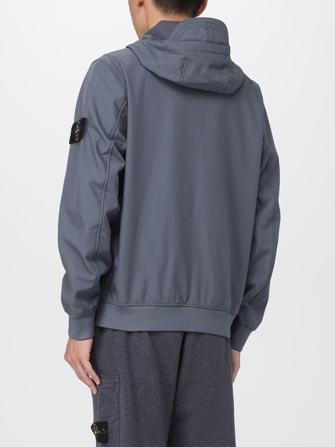 STONE ISLAND ジャケット: ジャケット メンズ Stone Island, グレー - Img 3