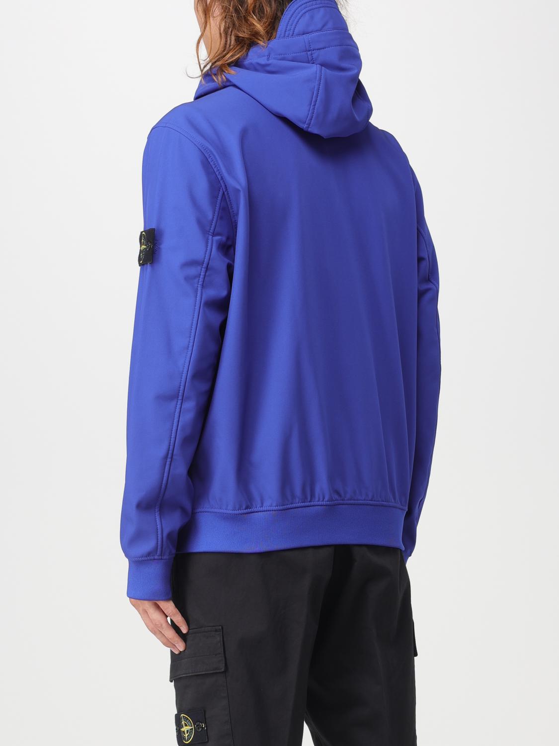STONE ISLAND 재킷: 재킷 남성 Stone Island, 네이비 - Img 3