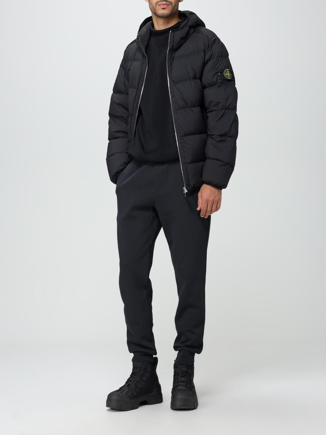 STONE ISLAND CHAQUETA: Chaqueta hombre Stone Island, Negro - Img 2
