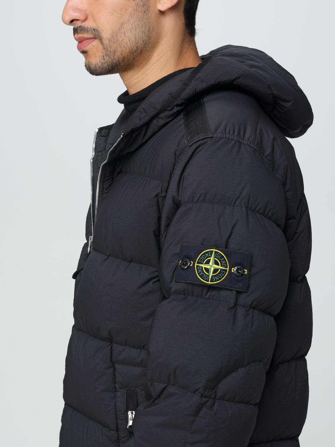 STONE ISLAND CHAQUETA: Chaqueta hombre Stone Island, Negro - Img 5