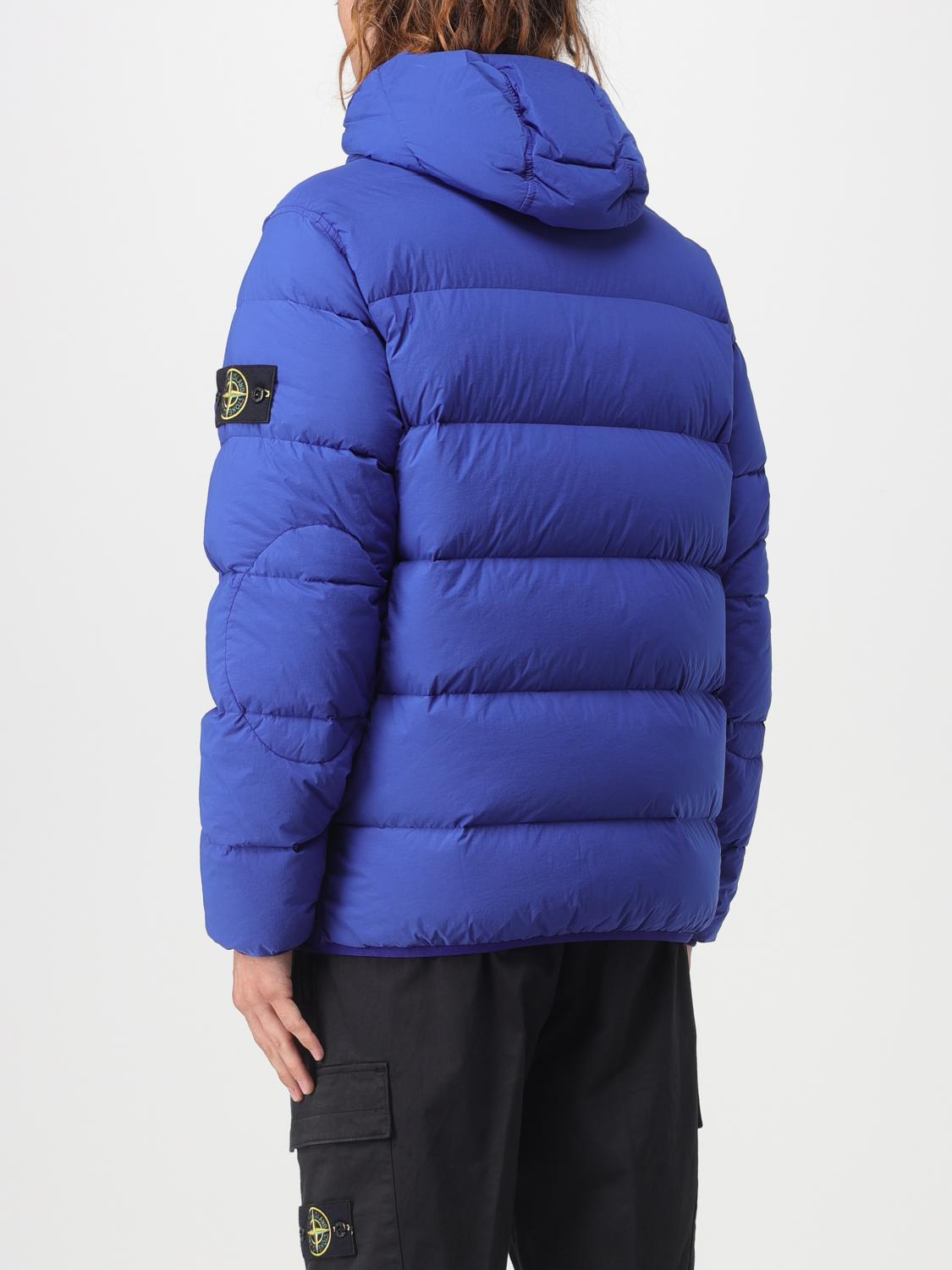 STONE ISLAND 재킷: 재킷 남성 Stone Island, 블루 1 - Img 3