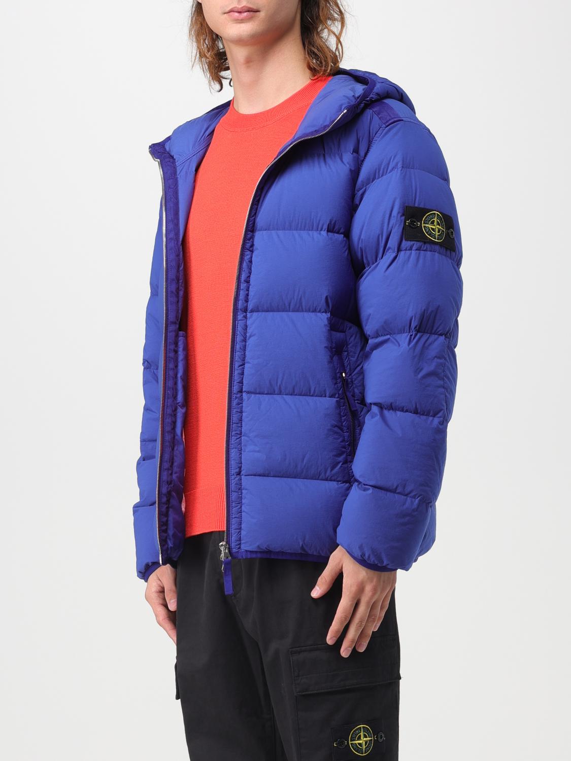 STONE ISLAND 재킷: 재킷 남성 Stone Island, 블루 1 - Img 4