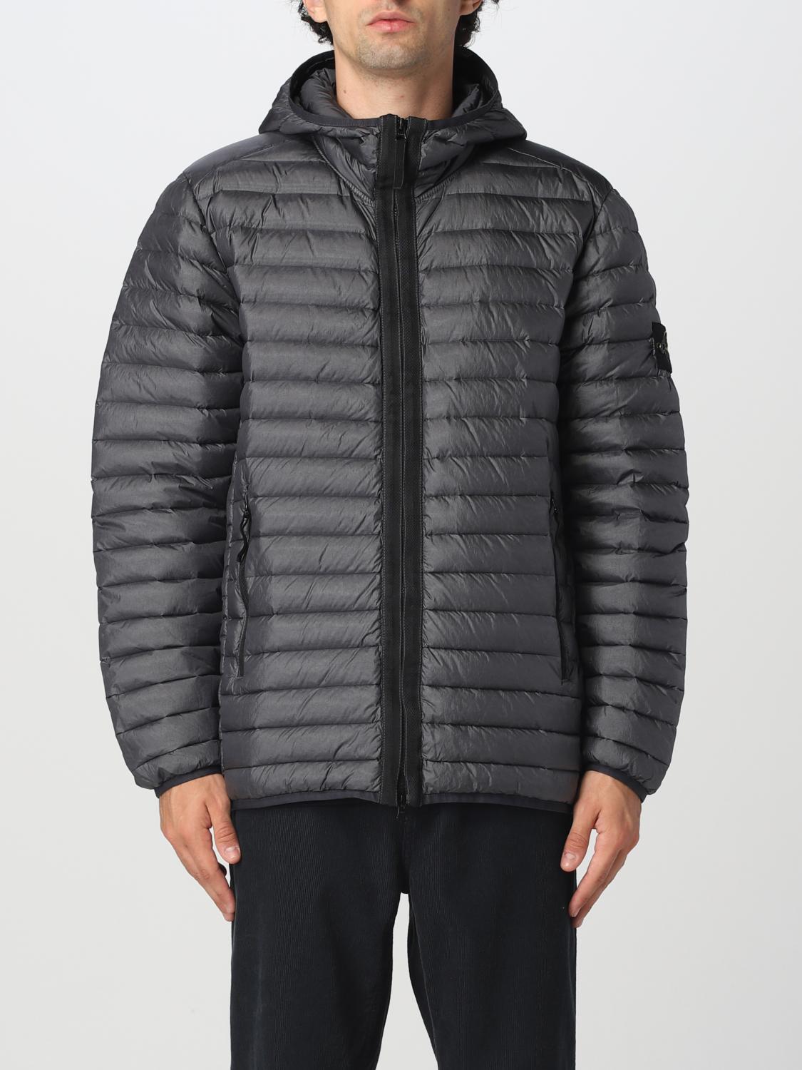 STONE ISLAND GIACCA: Giacca Stone Island in nylon, Grigio - Img 1